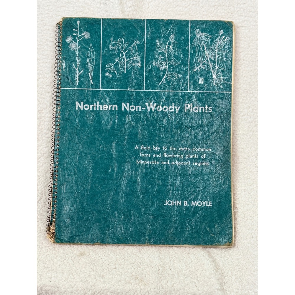 Northern Non-Woody Plants Field Key Common Ferns and Flowering Plants Vtg 1964